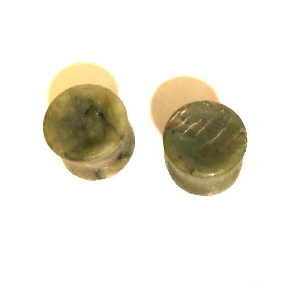 1/2” 12mm Jade stone plugs